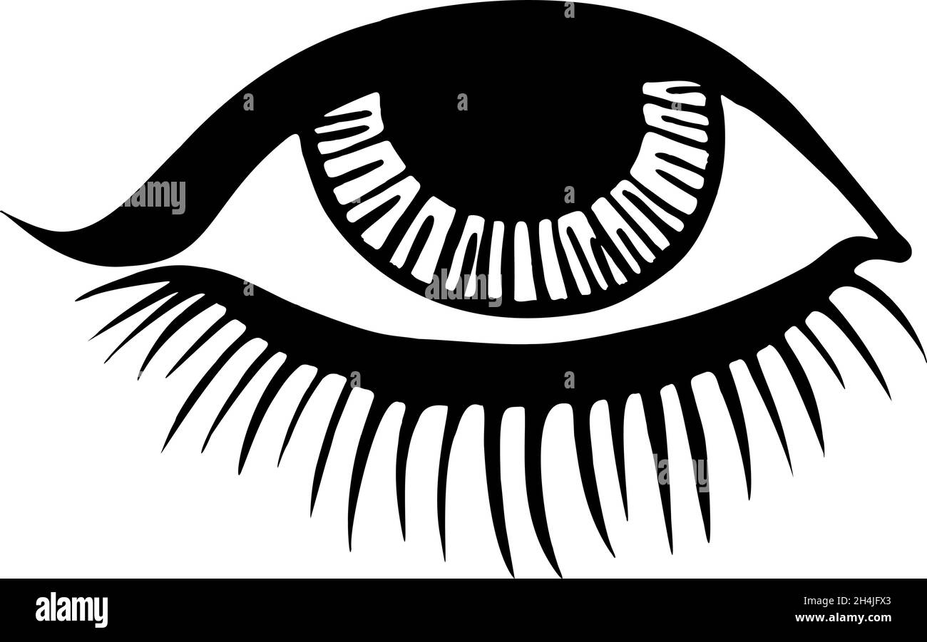 Tatouage flash Blackwork.L'œil de la Providence.Symbole maçonnique.Tous les yeux voyant à l'intérieur de la pyramide de triangle.Nouvel ordre mondial.Géométrie sacrée, religion, spiritus Illustration de Vecteur