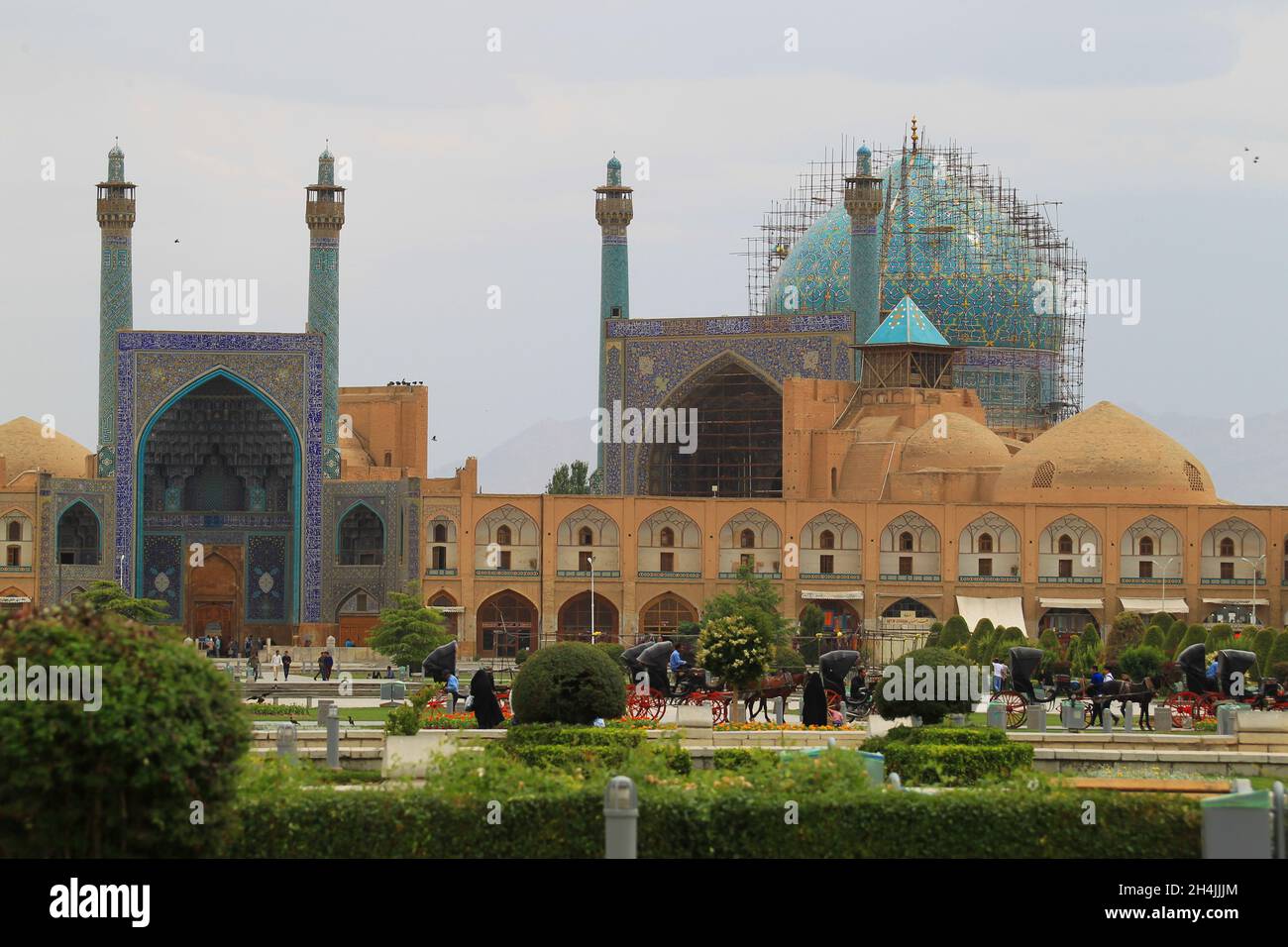 Imam-Mosquée - Ispahan Banque D'Images