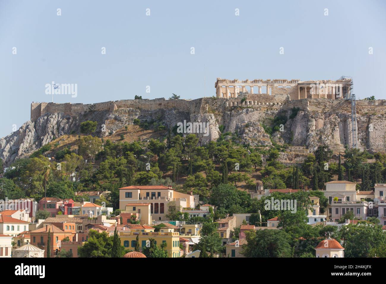 L'Acropole, Athènes, Grèce Banque D'Images