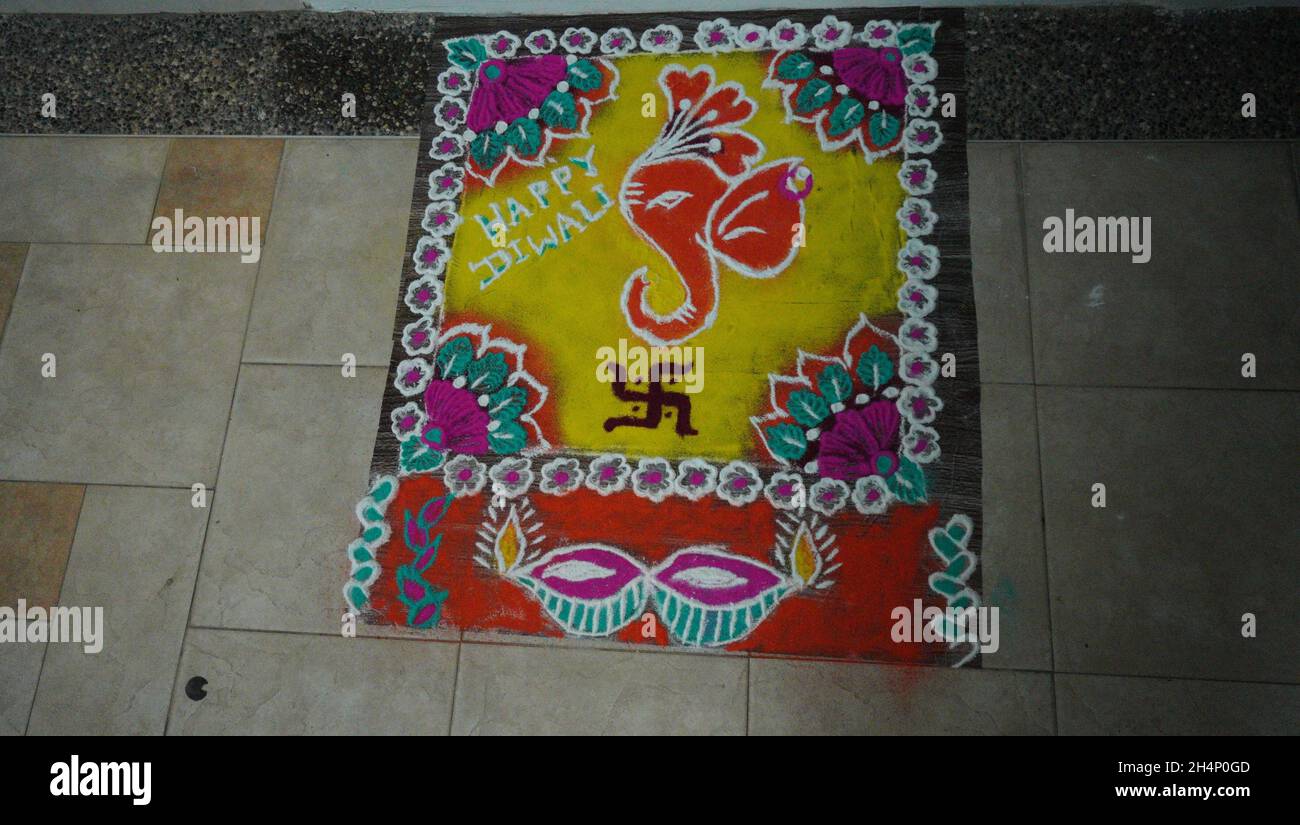 Fête du Festival hindou de Diwali Banque D'Images