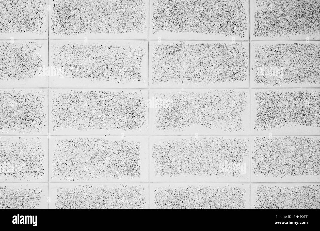 Fond abstrait de texture de mur de brique blanche.Arrière-plan de texture de mur en béton léger.Papier peint abstrait simple.Surface murale en briques rugueuses blanches. Banque D'Images