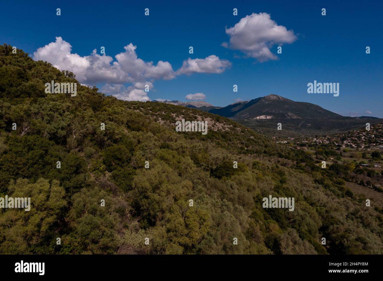 Lefkada, île grecque de la mer Ionienne Banque D'Images