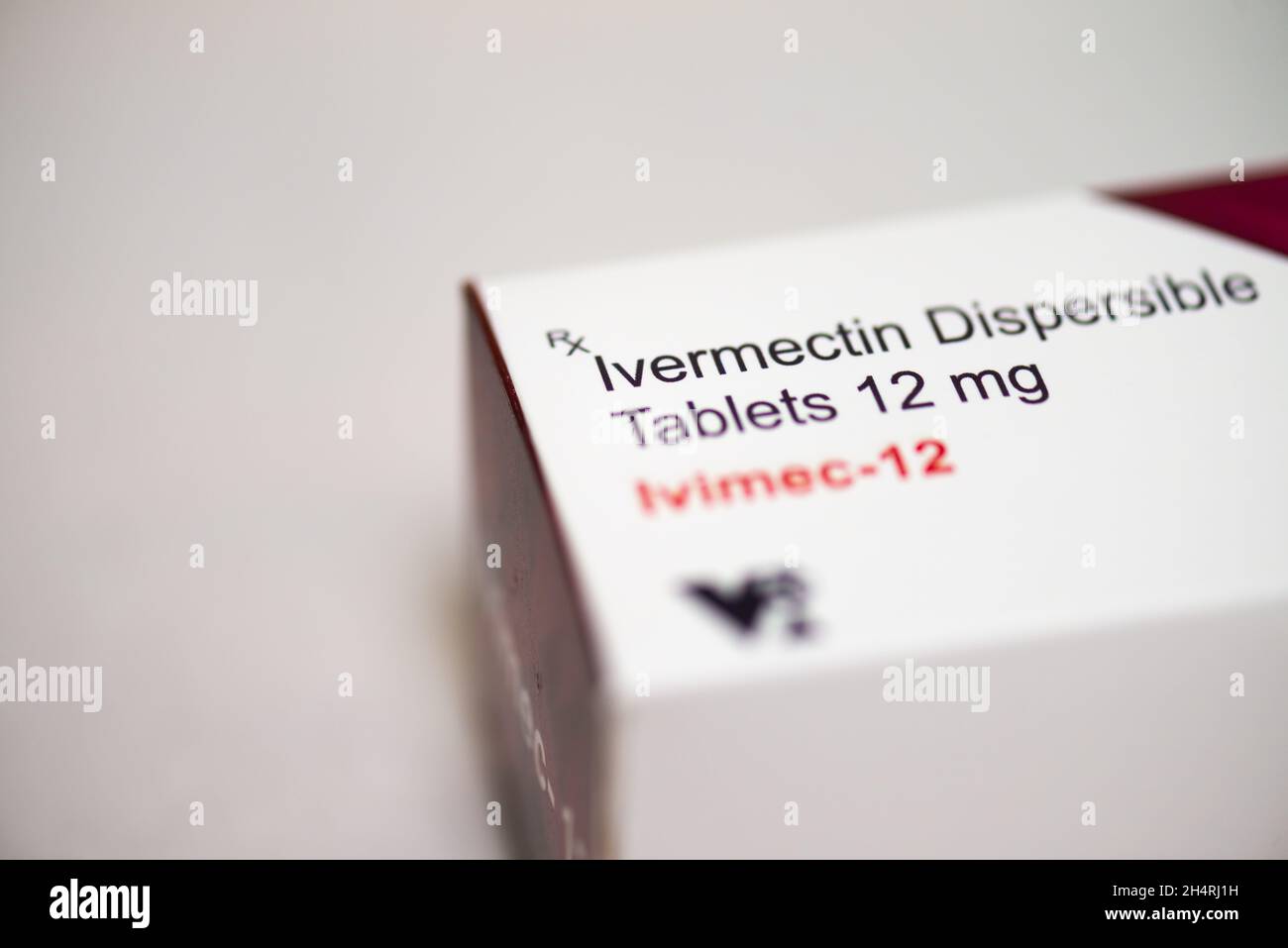 Boîte d'Ivermectine, médicament antiparasite et traitement de la maladie de  Covid-19 Photo Stock - Alamy