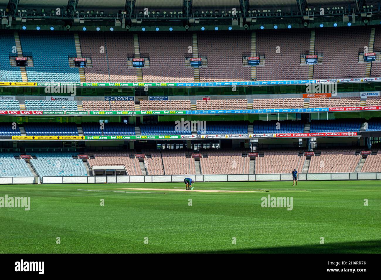 Melbourne Circket Ground, MCG, Australie Banque D'Images