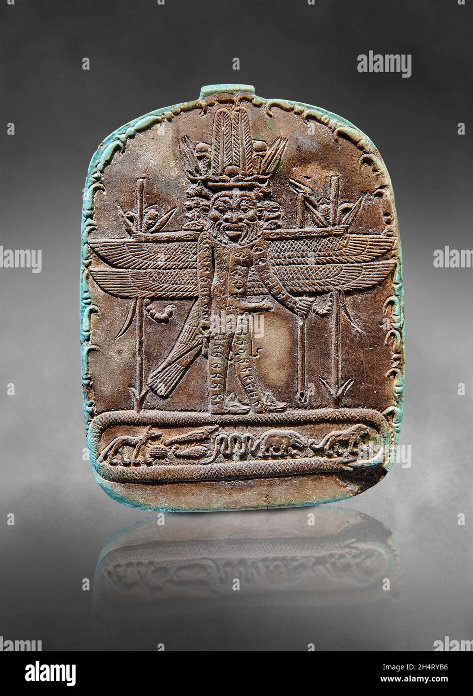 Stèle Ancienne égyptienne Rare De L'ingénieur Pepi - Pièce Archéologique Décorative