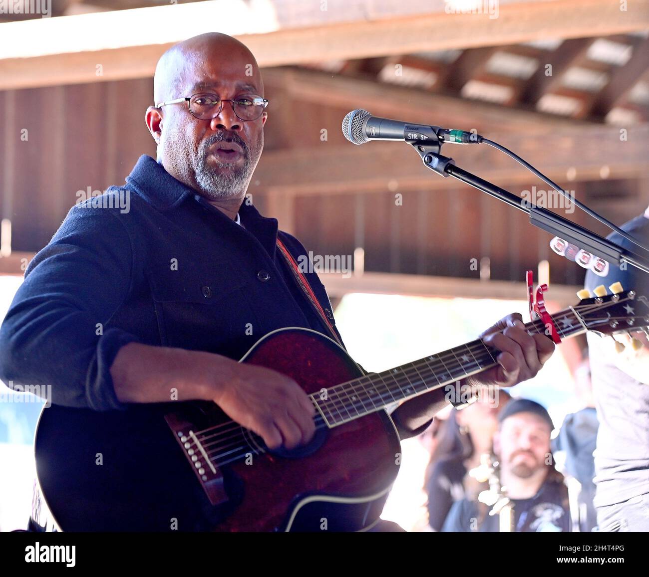 Darius Rucker se produit lors du festival de musique « CMT Live in the Vineyard Goes Country » le 3 novembre 2021 dans la vallée de Napa, en Californie.Photo : Casey Flanigan/imageSPACE/MediaPunch Banque D'Images