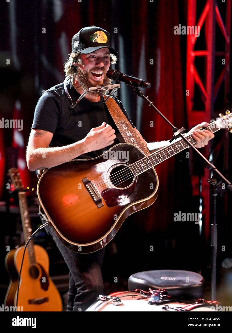 Chris Janson se produit lors du festival de musique « CMT Live in the Vineyard Goes Country » le 3 novembre 2021 dans la vallée de Napa, en Californie.Photo : Casey Flanigan/imageSPACE/MediaPunch Banque D'Images