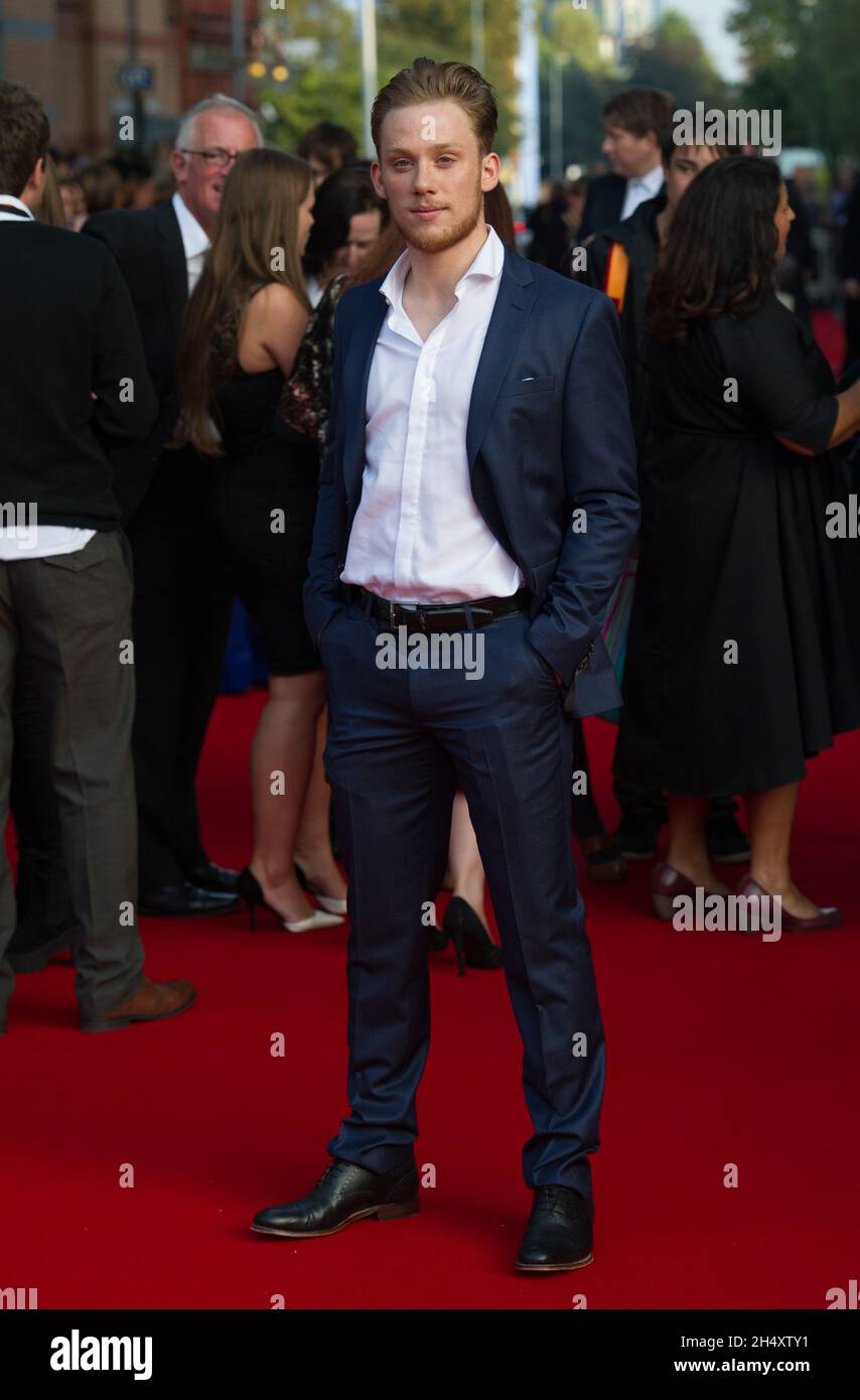 Joe Cole assistera à la première projection mondiale du premier épisode de la nouvelle série Peaky Blinders à Cineworld Broad Street à Birmingham, le dimanche 21 septembre Banque D'Images