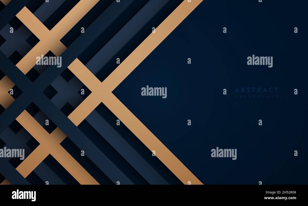 Fond de superposition des calques bleu foncé. Illustration de Vecteur