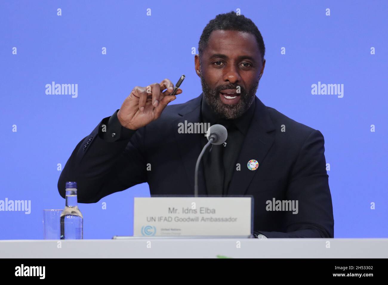 IDRIS ELBA, 2021 Banque D'Images