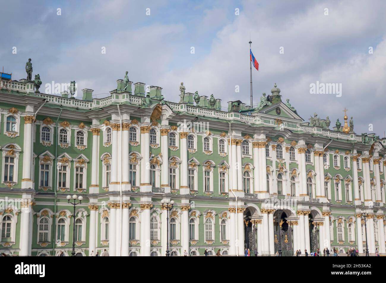 Musée d'art du Palais d'hiver de l'Hermitage à Saint-Pétersbourg en Russie Banque D'Images