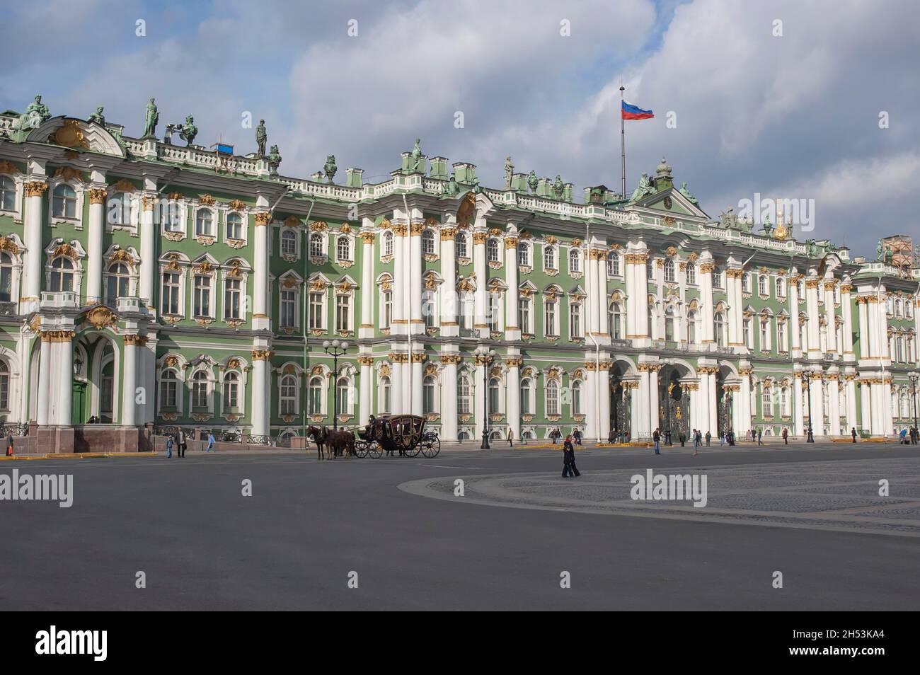 Musée d'art du Palais d'hiver de l'Hermitage à Saint-Pétersbourg en Russie Banque D'Images