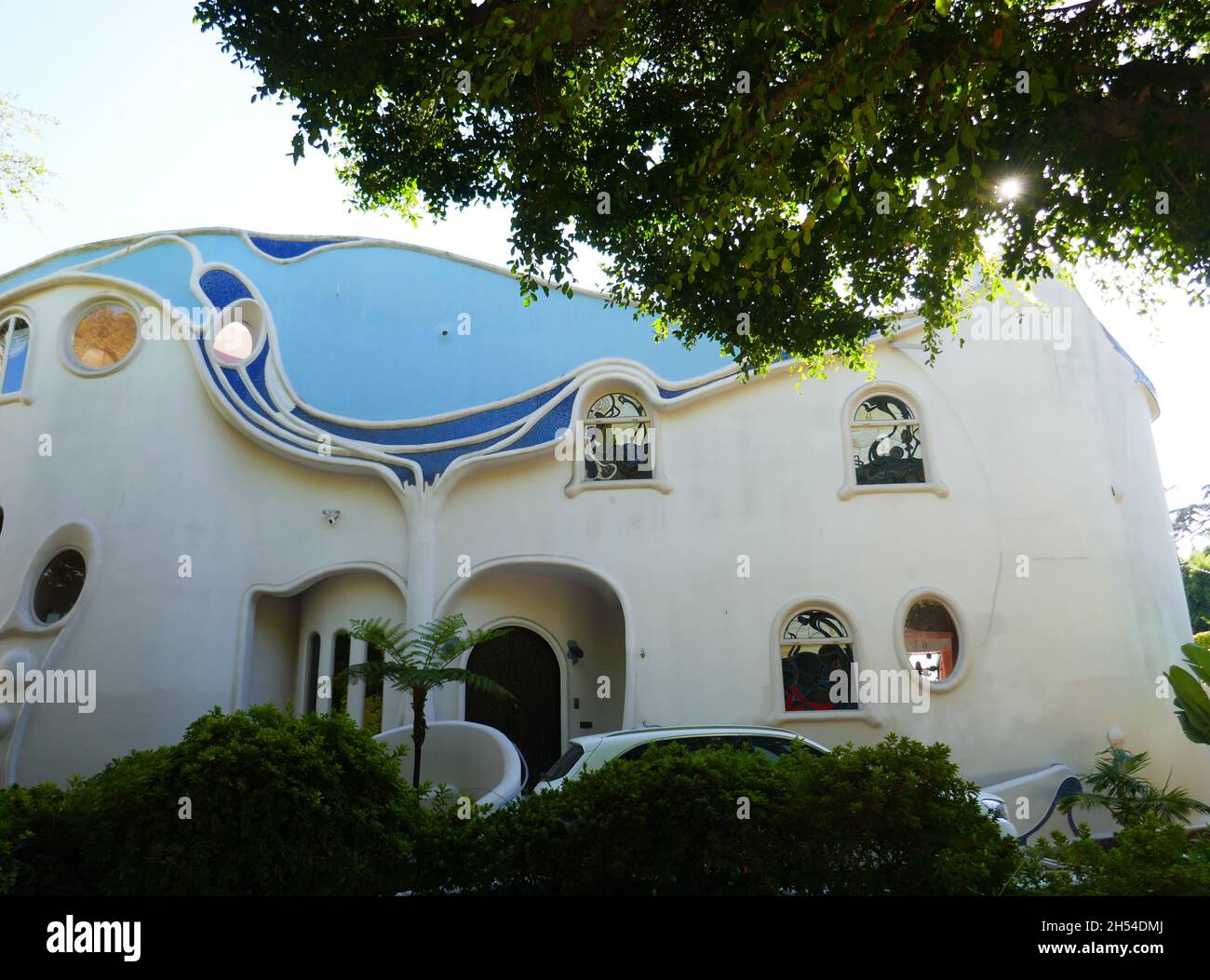 Beverly Hills, Californie, États-Unis 10 septembre 2021 Une vue générale de l'atmosphère O'Neill maison/maison où le film sans souffle et Beverly Hills 90210 tourné au 507 N. Rodeo Drive le 10 septembre 2021 à Beverly Hills, Californie, États-Unis.Photo par Barry King/Alay stock photo Banque D'Images