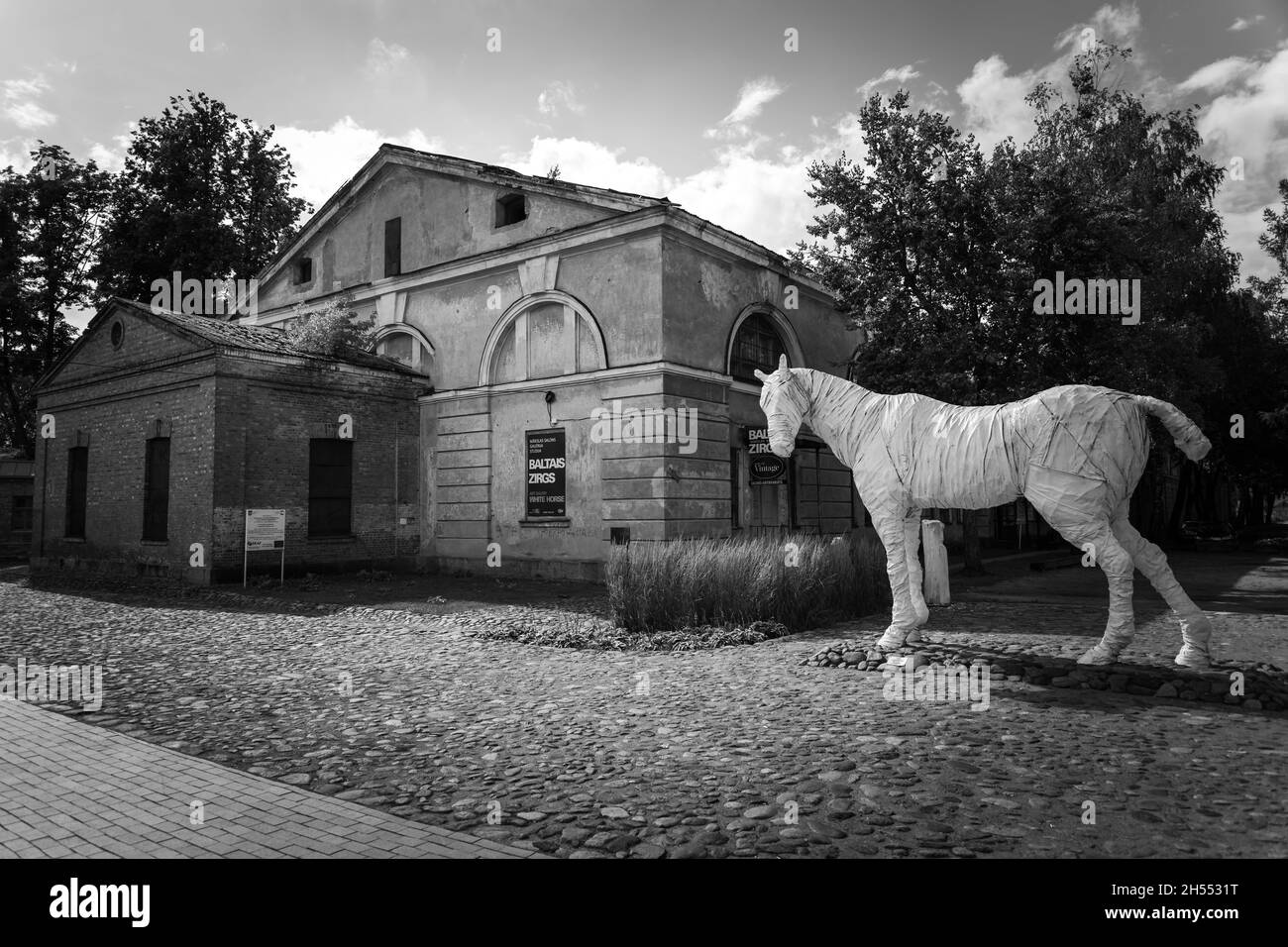Forteresse de Daugavpils en Lettonie 2021 Banque D'Images