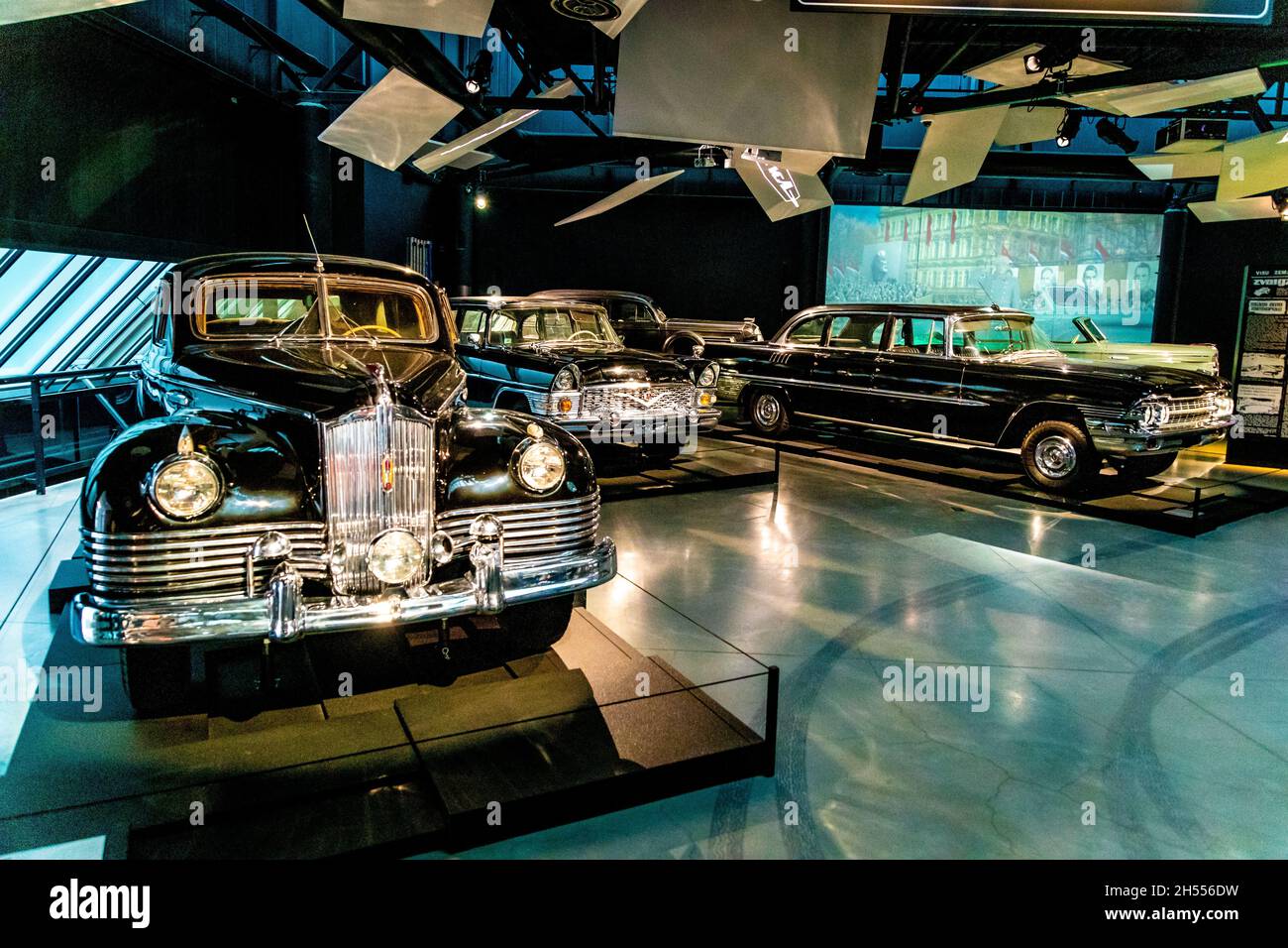 Musée de la voiture de Riga été 2021 Banque D'Images