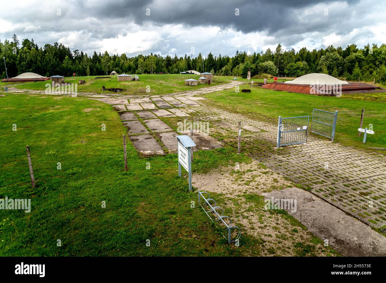 Musée de la guerre froide Lituanie 2021 Banque D'Images