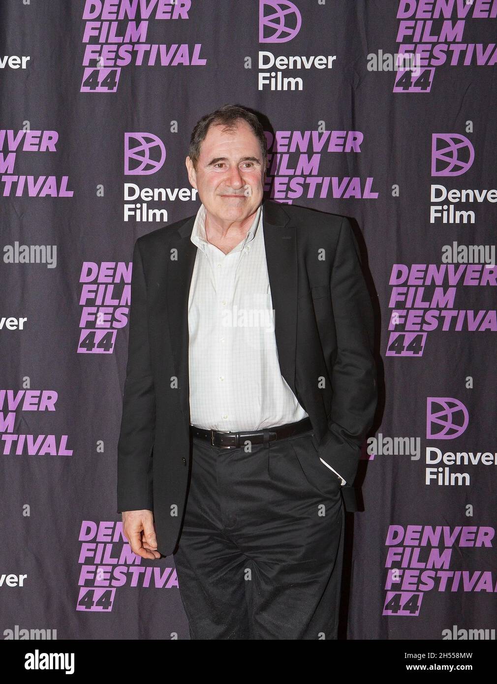 6 novembre 2021, Denver, Colorado, U. S.: Acteur RICHARD GENRE du film Hudson Falls marche le tapis rouge pendant la 44e.Festival du film de Denver au AMC 9 Theatre, samedi après-midi.(Image de crédit : © Hector Acevedo/ZUMA Press Wire) Banque D'Images