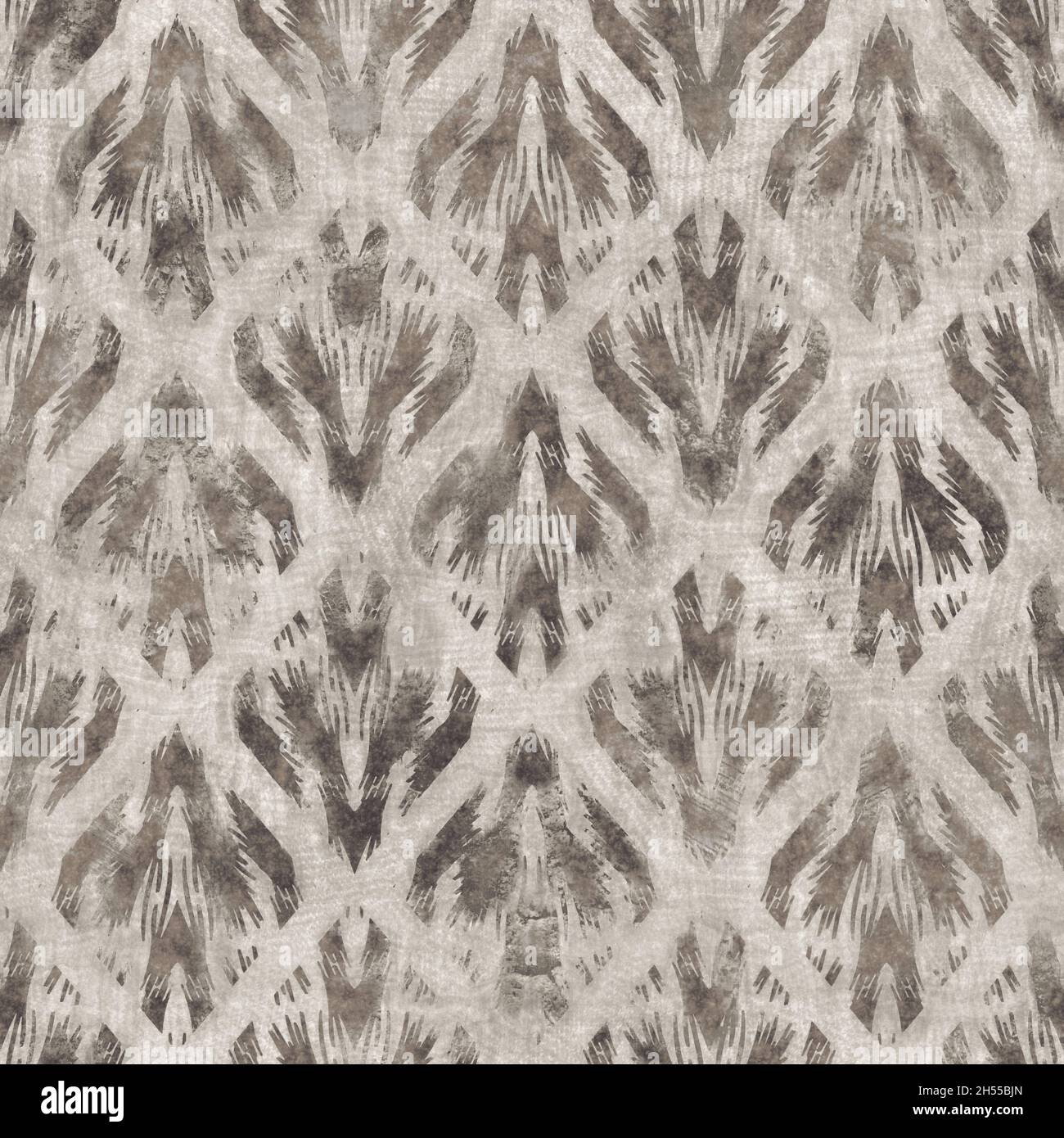 Motif de surface à motif de tapis neutre brun clair sans couture pour un  imprimé Photo Stock - Alamy