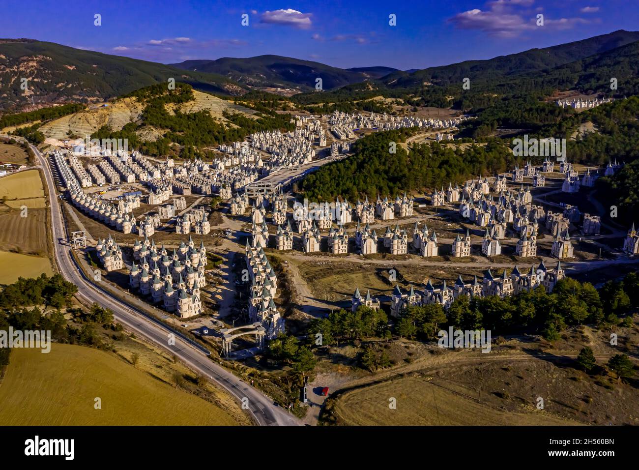 Vue aérienne de Burj Al Babas | Luftbilder von Burj Al Babas in der Türkei | vue aérienne de Burj Al Babas Banque D'Images