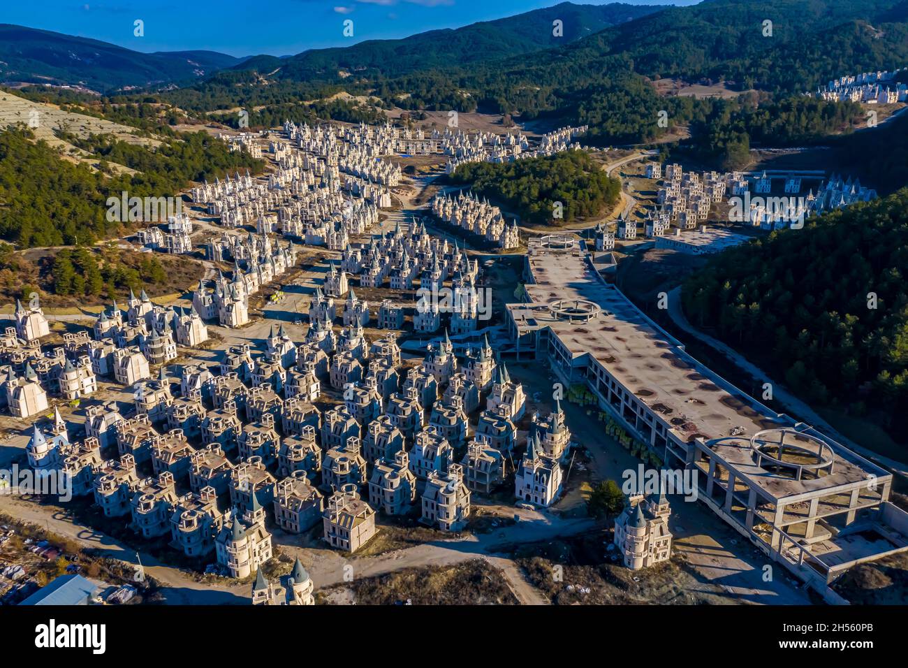 Vue aérienne de Burj Al Babas | Luftbilder von Burj Al Babas in der Türkei | vue aérienne de Burj Al Babas Banque D'Images