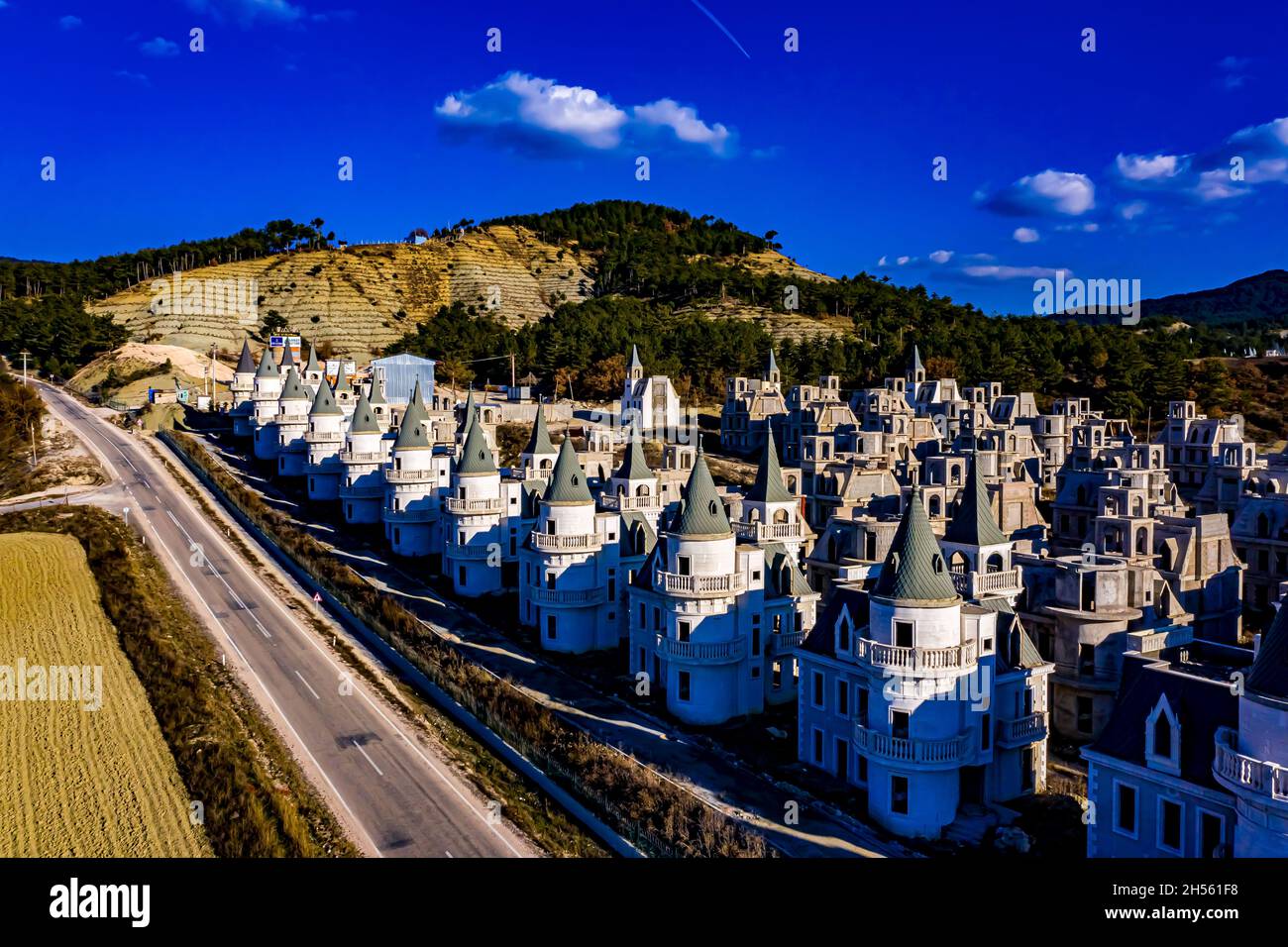 Vue aérienne de Burj Al Babas | Luftbilder von Burj Al Babas in der Türkei | vue aérienne de Burj Al Babas Banque D'Images