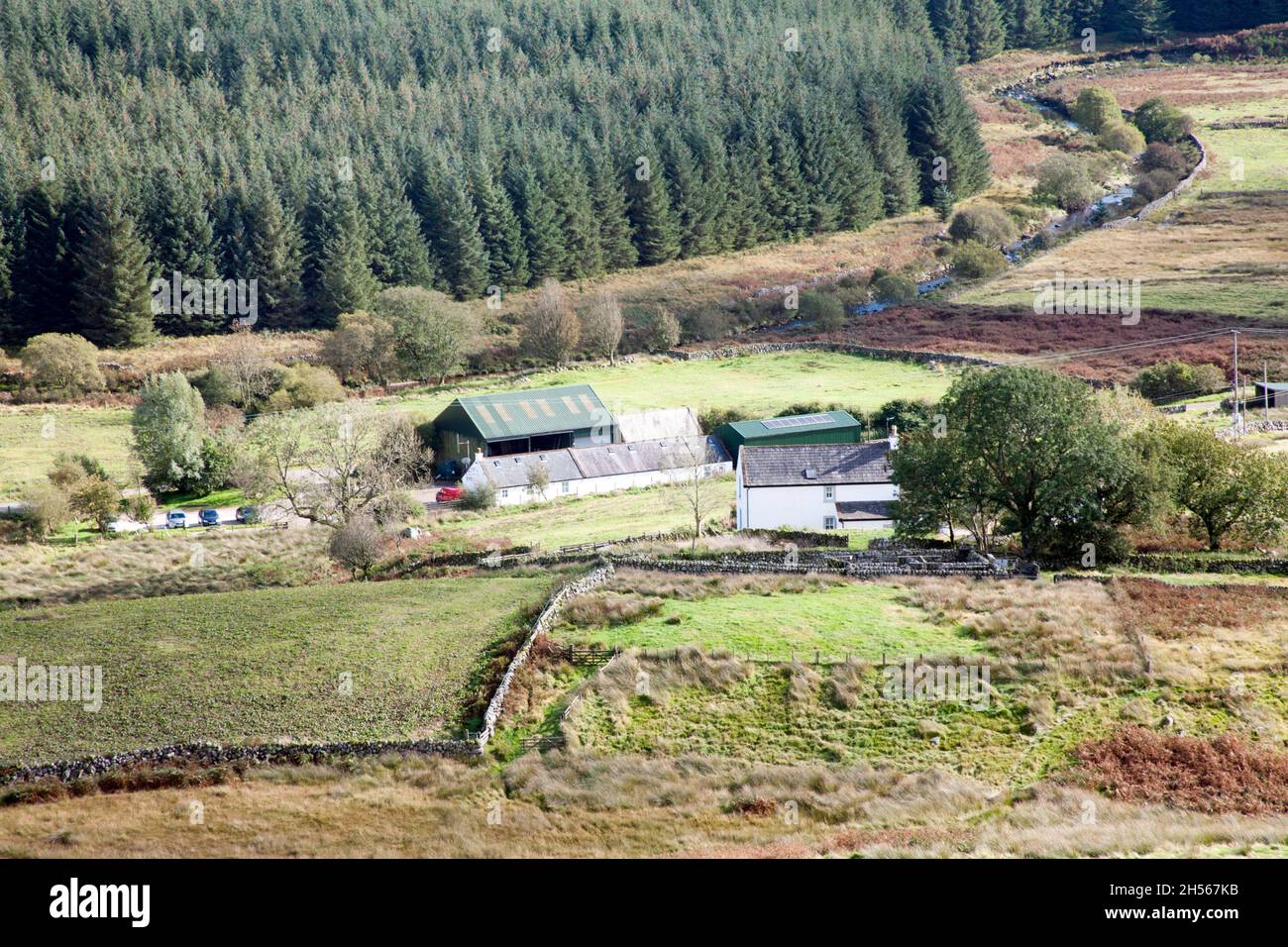 Dromore dans la grande eau de Fleet Valley Dumfries et Galloway Ecosse Banque D'Images