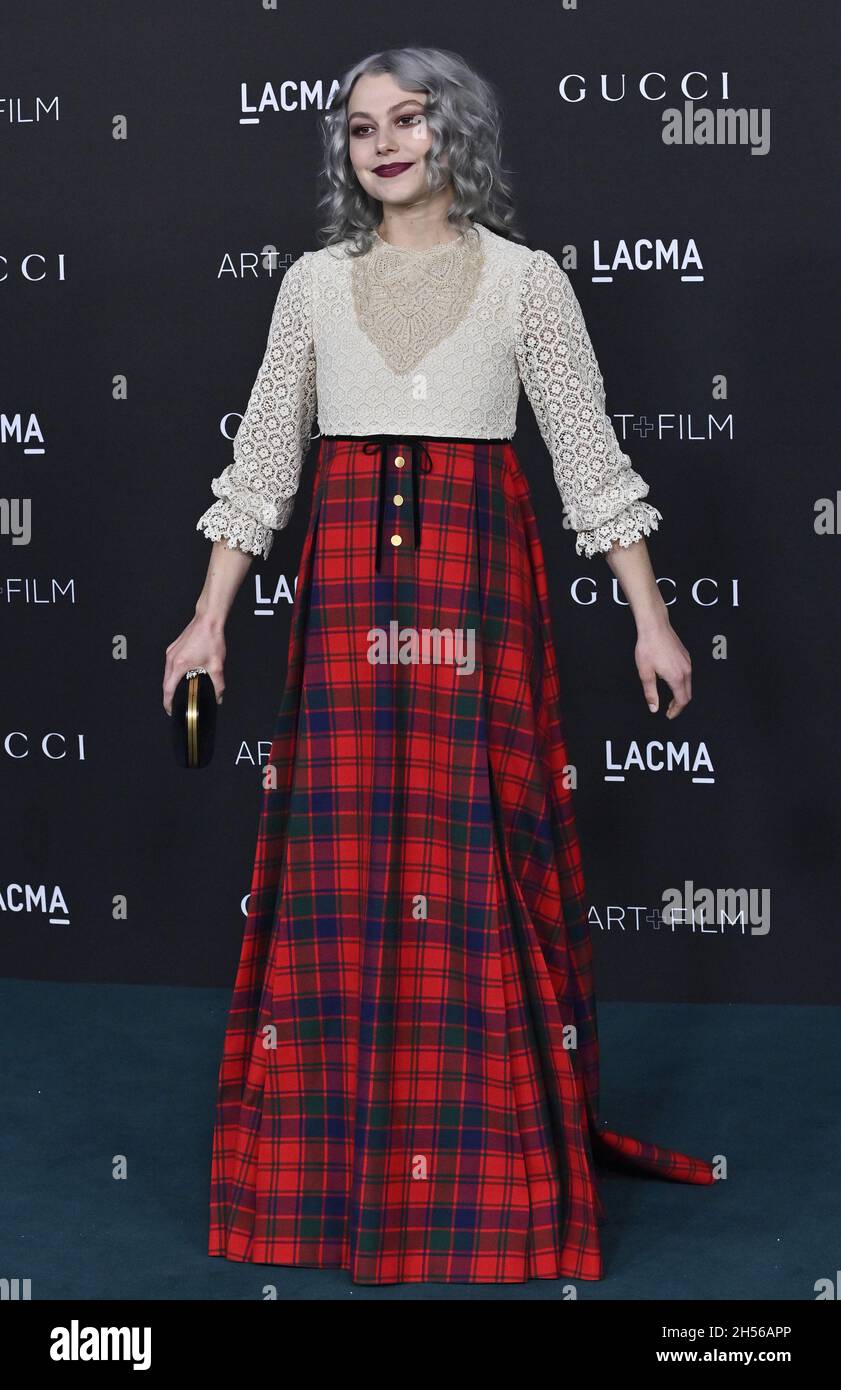 Phoebe Bridgers participe au 10e gala annuel Art+film de LACMA au Los Angeles County Museum of Art de Los Angeles le samedi 6 novembre 2021.Photo de Jim Ruymen/UPI Banque D'Images