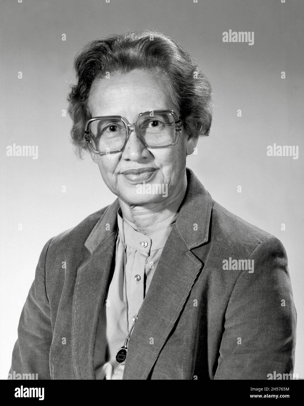 Katherine Johnson scientifique américaine Banque D'Images