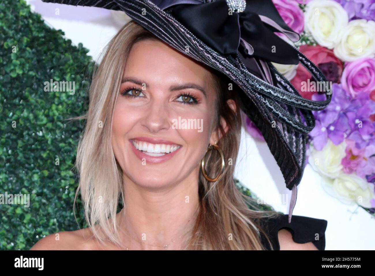 Audrina Patridge à la course Breeders Cup 2021 au circuit de Del Mar le 6 novembre 2021 à Del Mar, CA (photo par Katrina Jordan/Sipa USA) Banque D'Images