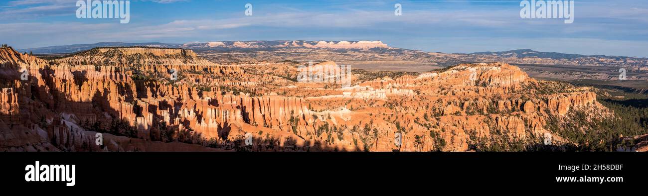 Célèbre Bryce Canyon de inspiration point, Utah, États-Unis Banque D'Images