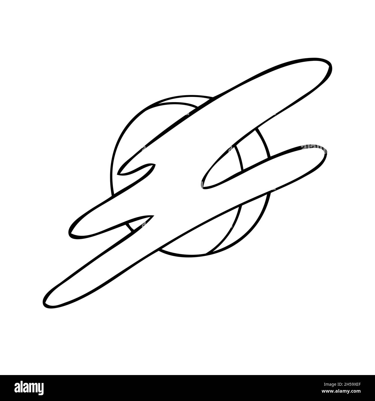 Symbole ésotérique de la lune.Signes célestes.Illustration vectorielle. Illustration de Vecteur