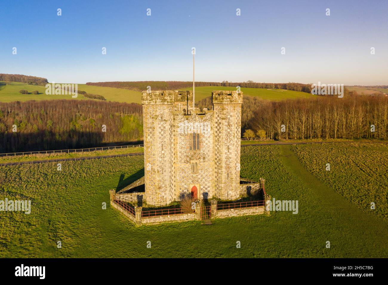 Tour Hiorne Arundel West Sussex, Angleterre.ROYAUME-UNI Banque D'Images