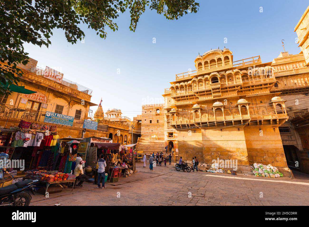 Fort jaisalmer palais du rajasthan Banque de photographies et d’images ...