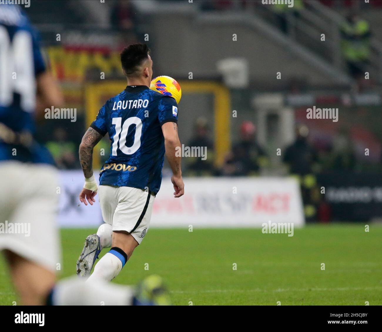 Milano, le 07 novembre 2021 Lautaro Martinez (FC Internazionale) lors de la série italienne Un match de football entre AC Milan et FC Internazionale sur Nove Banque D'Images