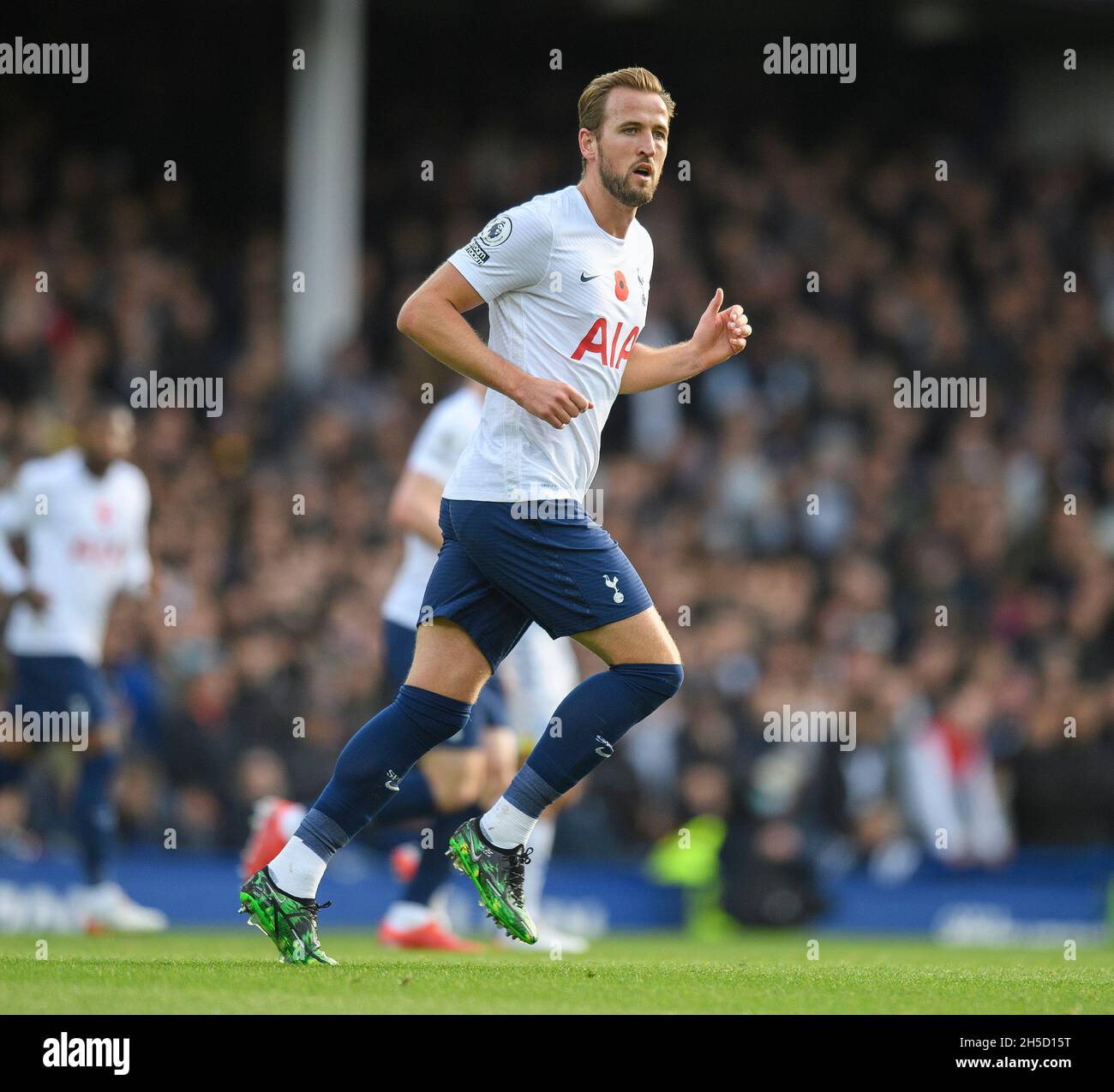 Liverpool, Royaume-Uni.7 novembre 2021.Harry Kane de Tottenham Hotspur pendant le match de la Premier League à Goodison Park.Image Mark pain / Alamy Banque D'Images