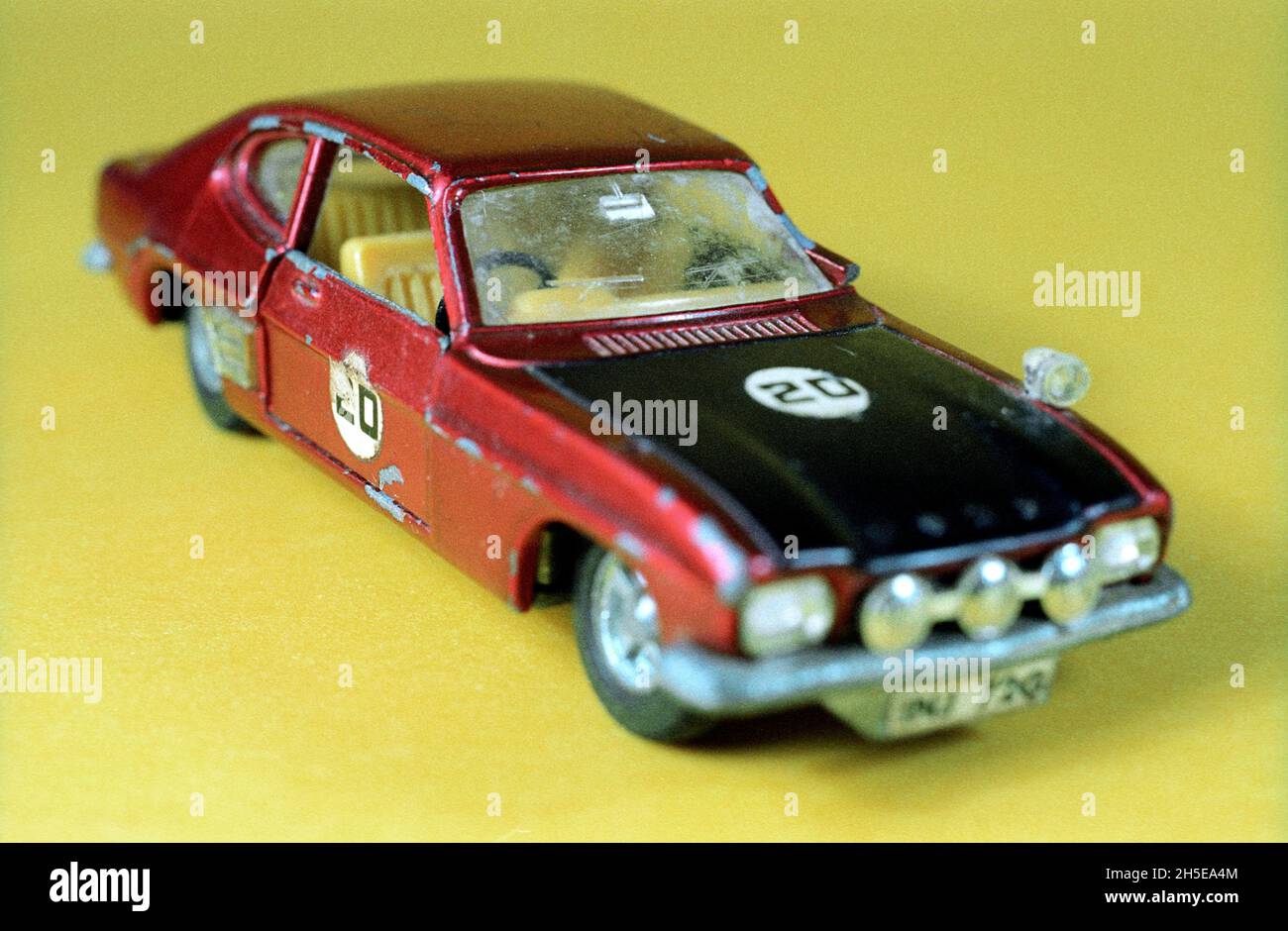 Voiture de rallye voiture miniature Banque D'Images
