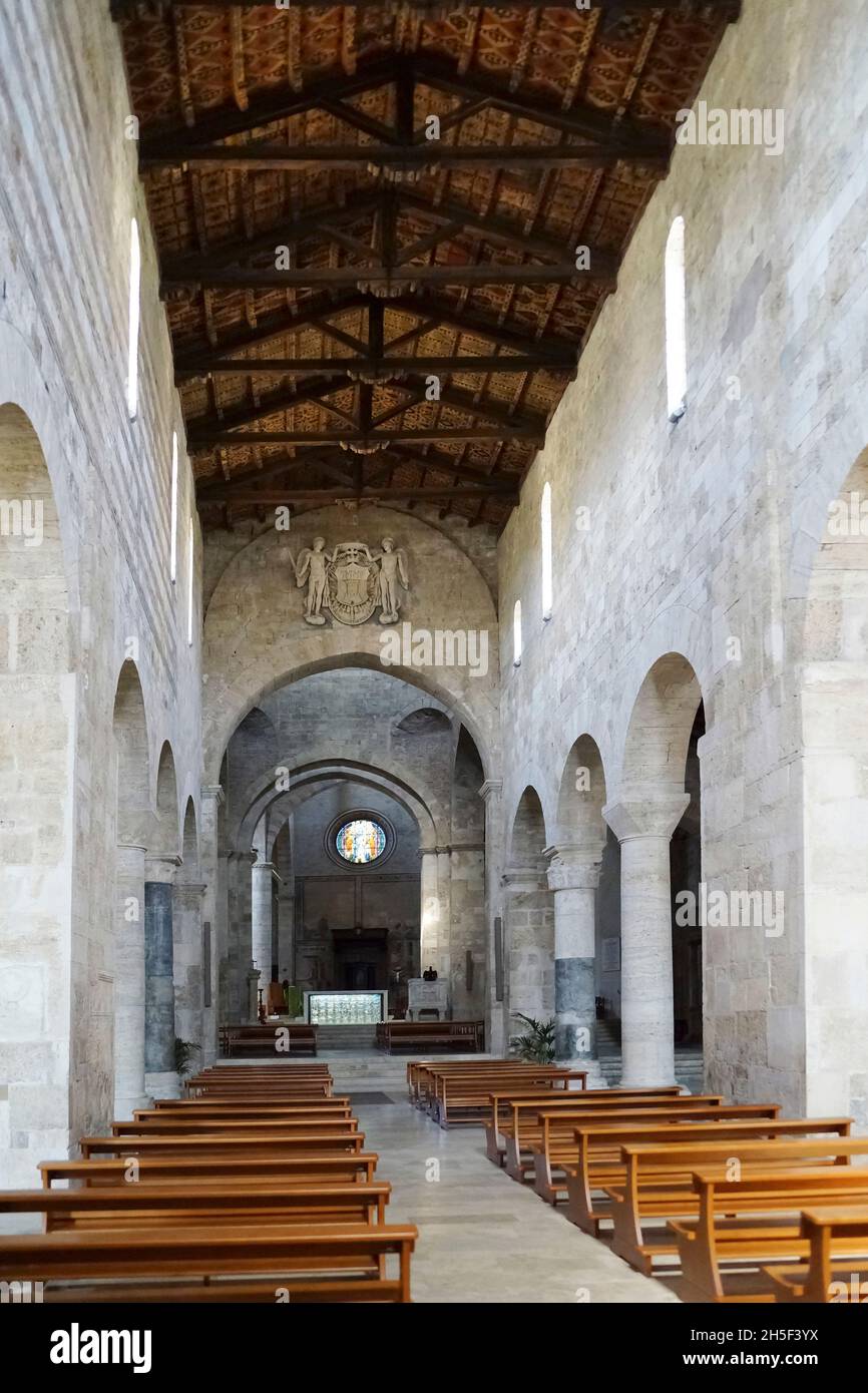 Duomo Santa Maria Assunta et la cathédrale San Berardo, Teramo, Abruzzes, Italie, Europe Banque D'Images