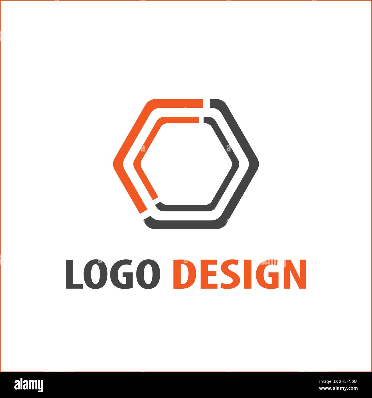 Illustration de la conception vectorielle du logo d'entreprise Illustration de Vecteur