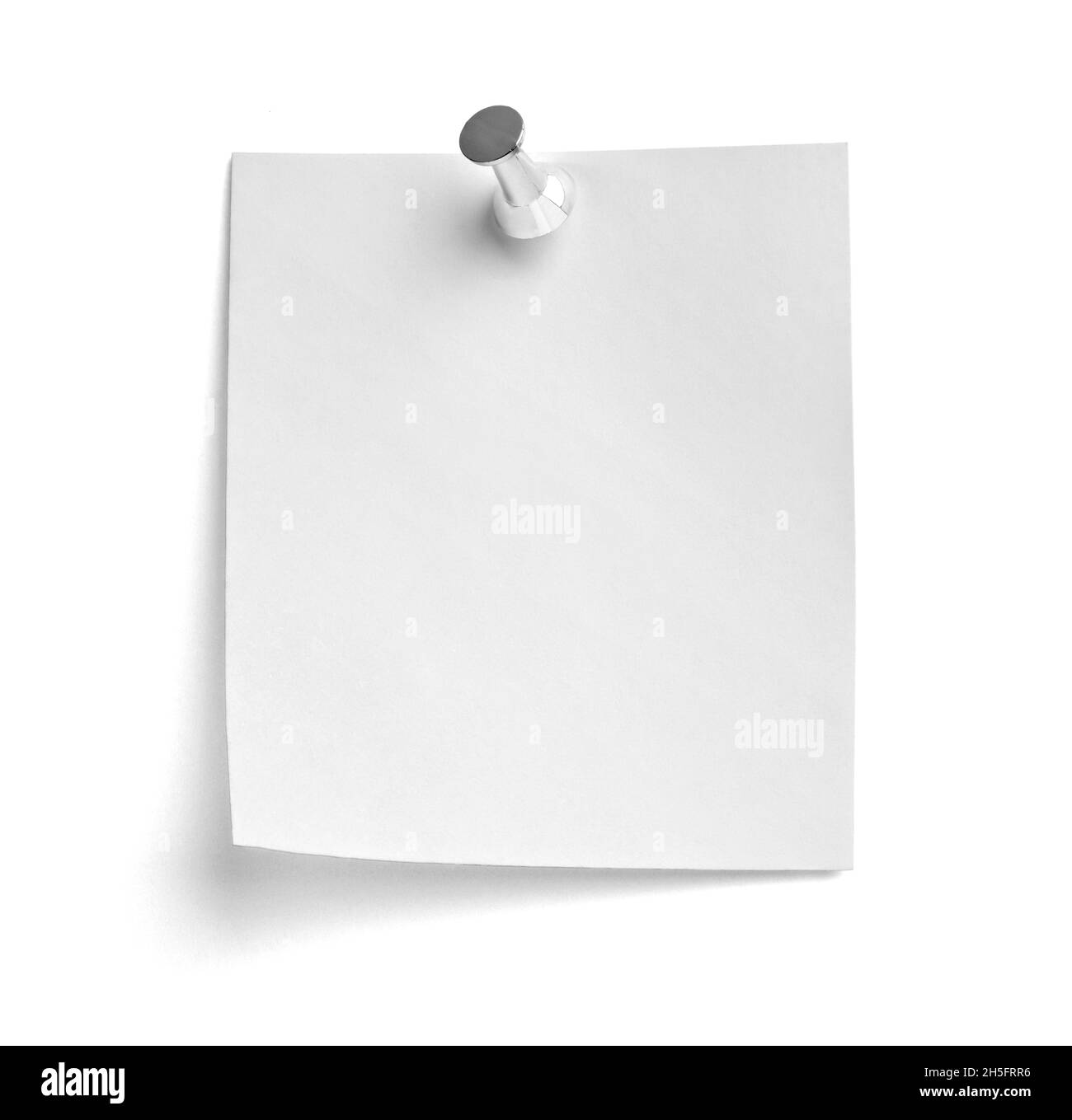 notez le message « punaise » sur papier rouge blanc noir Banque D'Images