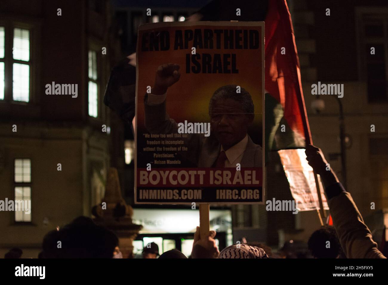 2021-11-09, Londres, Royaume-Uni.Étudiants internationaux pour la Palestine en rejetant la visite du raciste et Nakba Denier anti-palestiniens, Tzipi Hotovely est un diplomate israélien et un ancien homme politique qui est l'actuel ambassadeur d'Israël au Royaume-Uni.Les étudiants internationaux sont malheureux LSE utilisé les frais d'étudiant pour financer Nakba Denier, Tzipi Hotovely visting LSE. Banque D'Images