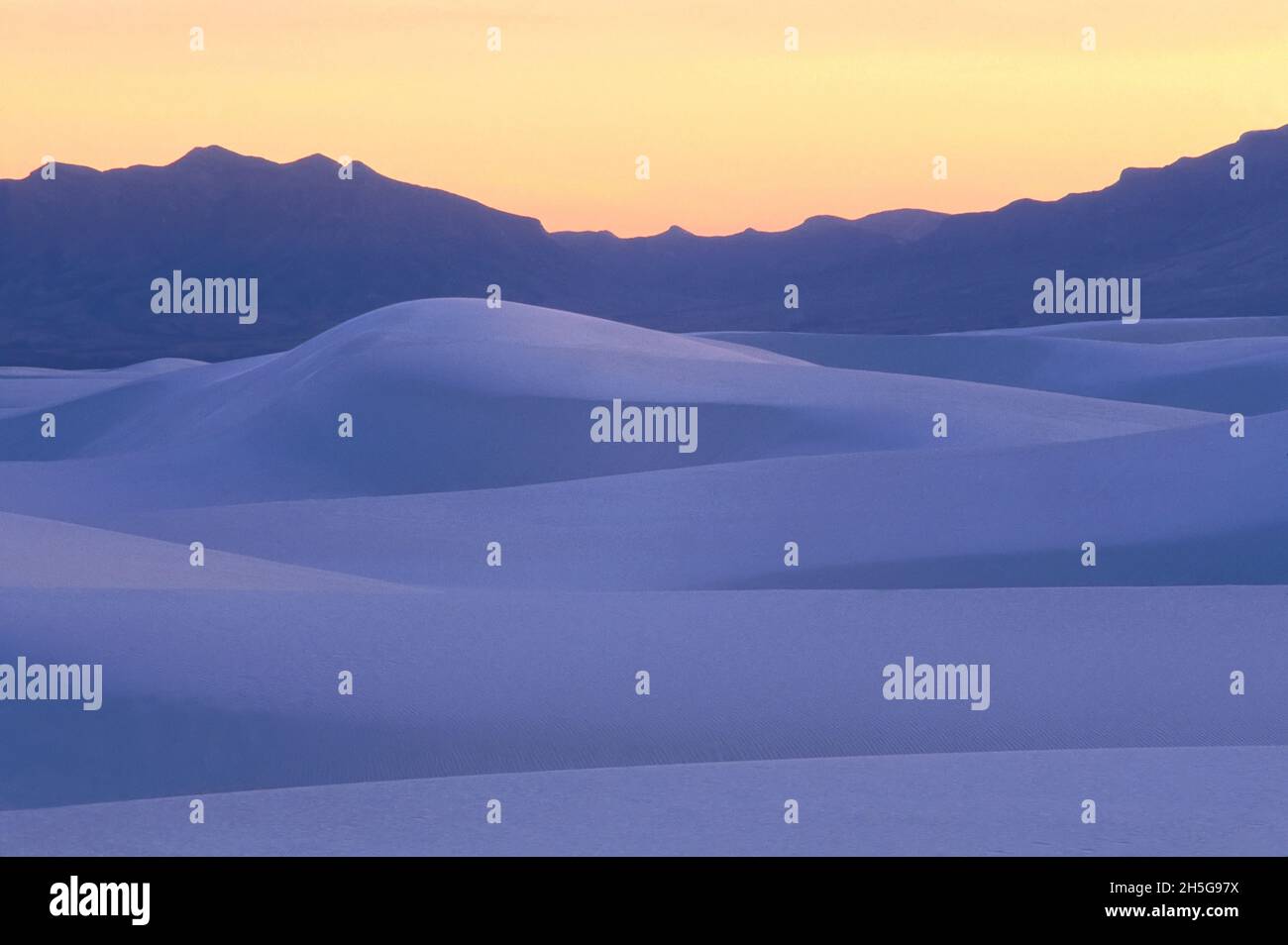 White Sands National Monument, Nouveau-Mexique, États-Unis Banque D'Images