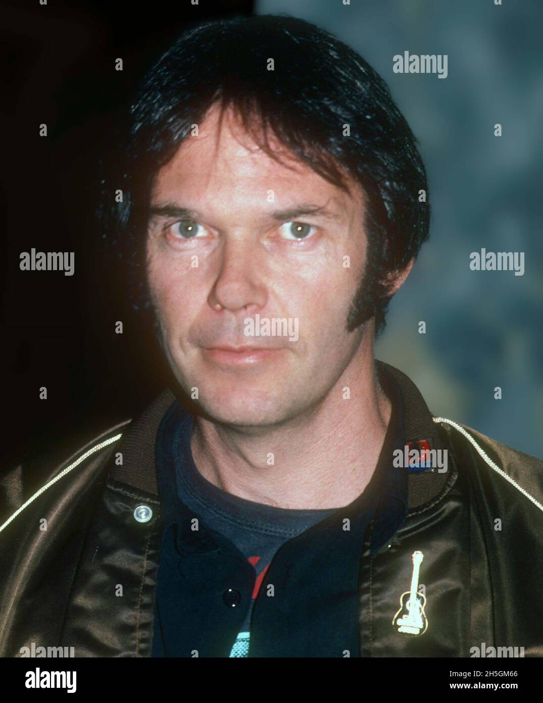 Neil Young 1985 photo de John Barrett/PHOTOlink Banque D'Images