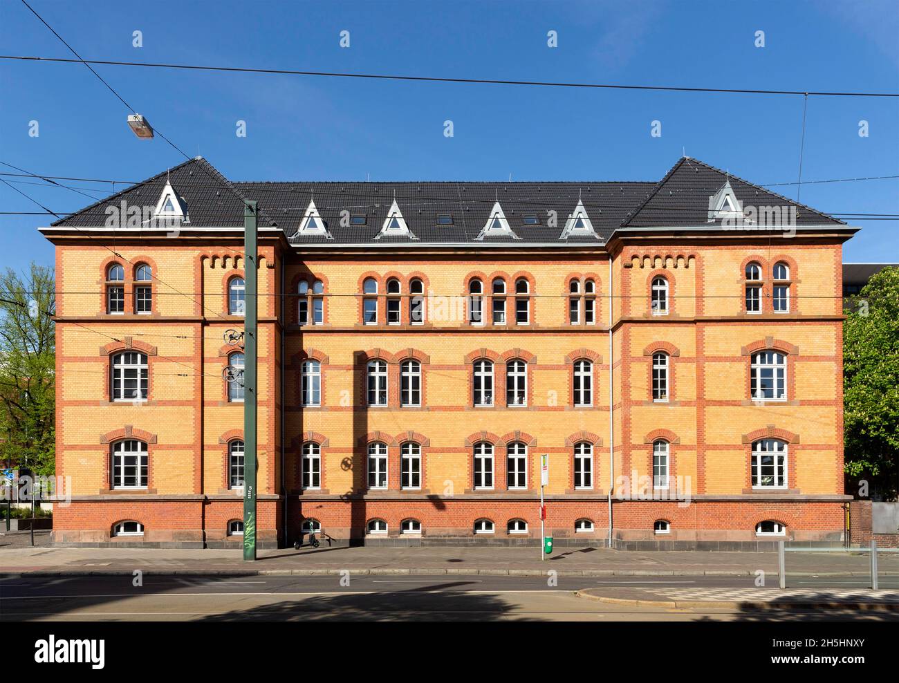 Ancienne caserne Ulan, maison Wandersleb, aujourd'hui immeuble de bureaux, Düsseldorf, Rhénanie,Rhénanie-du-Nord-Westphalie, Allemagne Banque D'Images