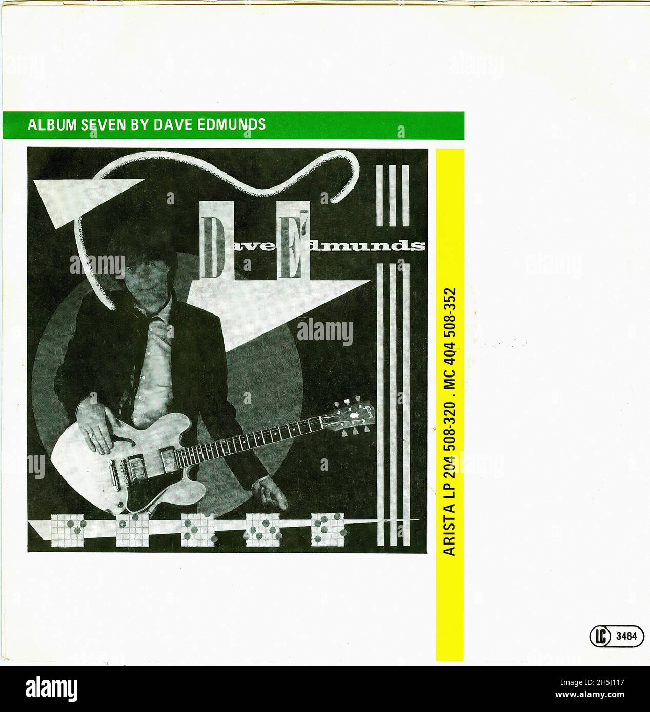 Couverture de disque unique vintage - Edmunds, Dave - Me et les garçons - D - 1982 02 Banque D'Images
