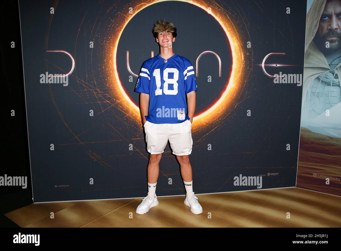 10 novembre 2021 : FONZIE GOMEZ participant à la première de Sydney de 'Dune' aux cinémas George Street le 10 novembre 2021 à Sydney, Nouvelle-Galles du Sud Australie (Credit image: © Christopher Khoury/Australian Press Agency via ZUMA Wire) Banque D'Images