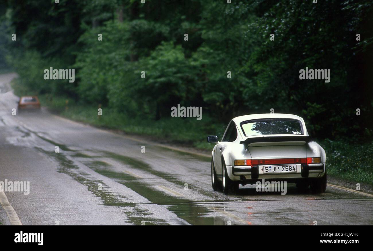 1987 Porsche 911 Carrera 3.2 Club Sport Banque D'Images