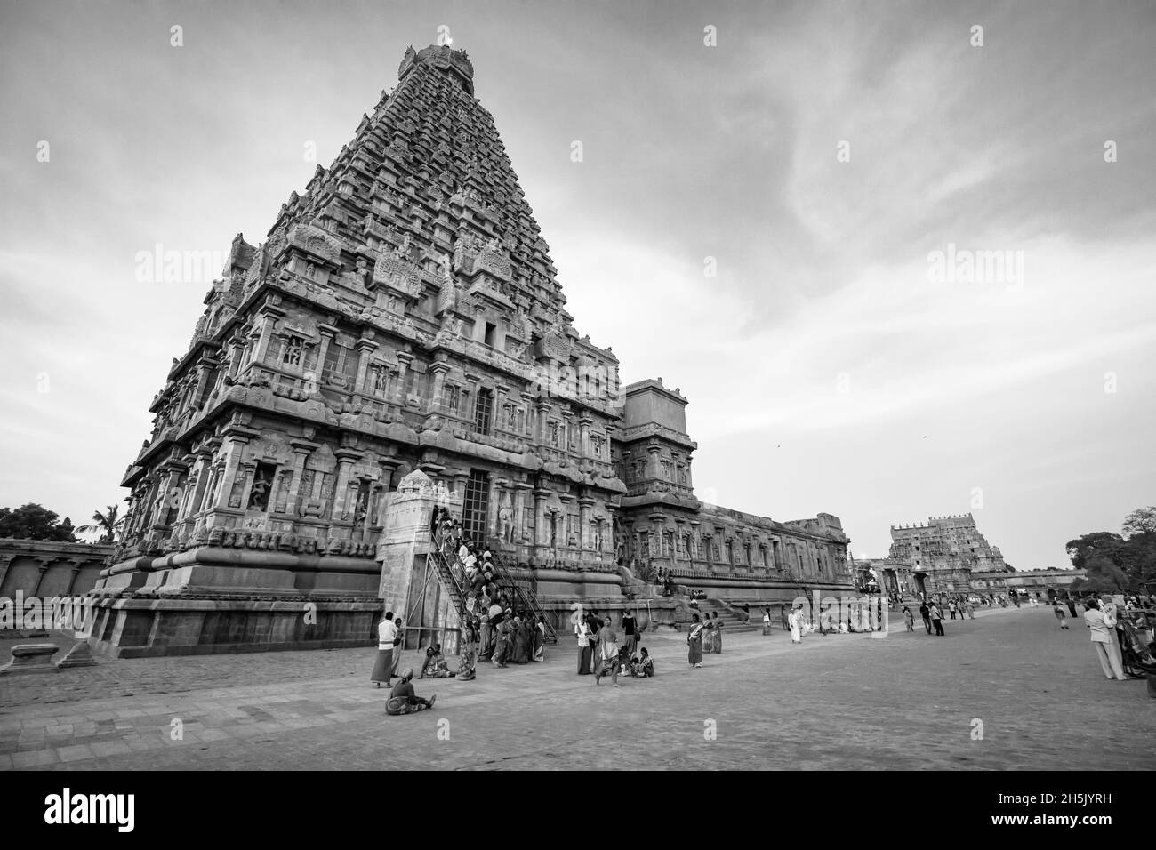 temple ; Hindou ; Tanjore ; Shiva ; Banque D'Images