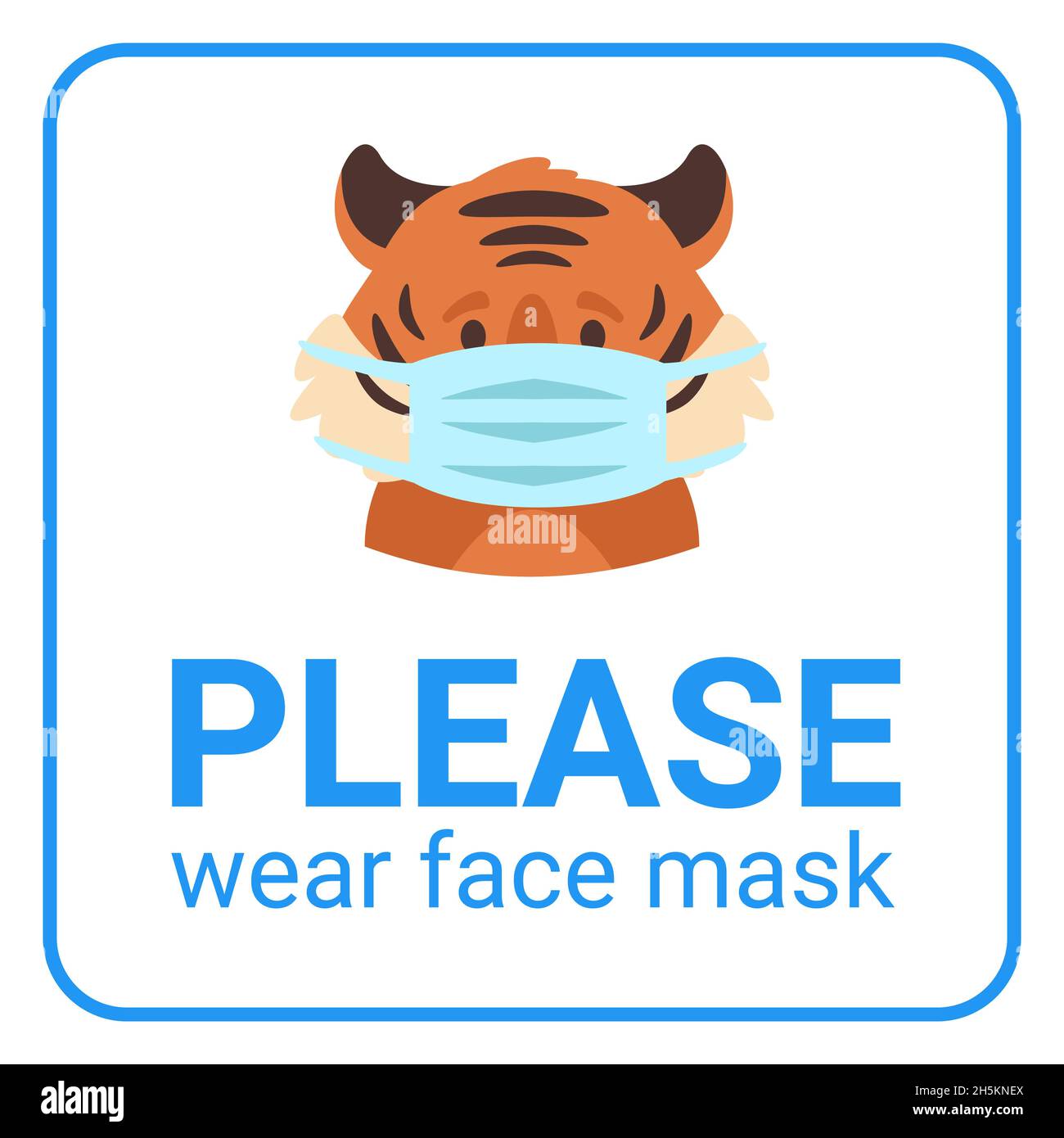 Modèle vectoriel pour l'impression du poster d'avertissement. Illustration de Vecteur