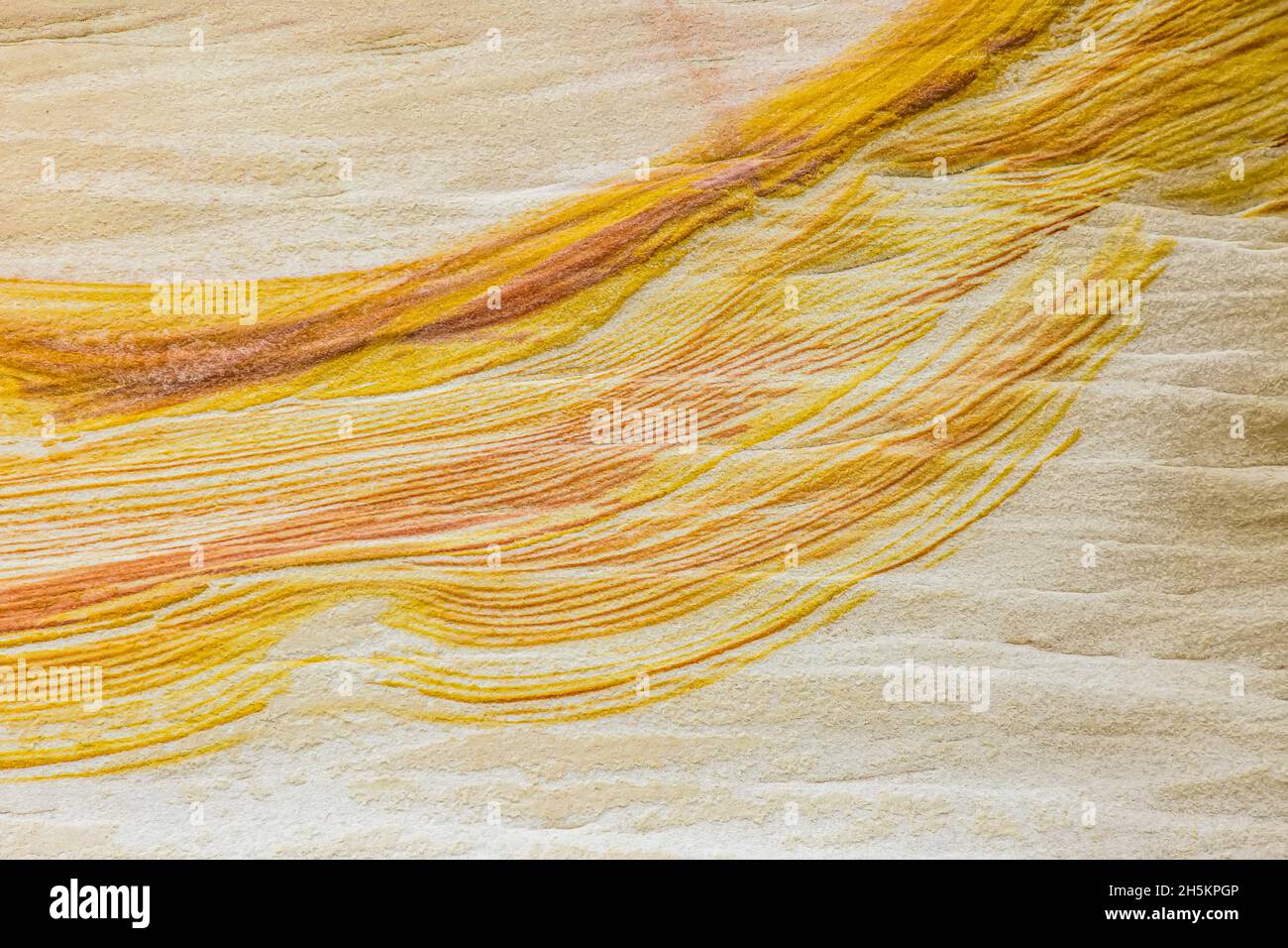 Close up de formations de grès. Banque D'Images