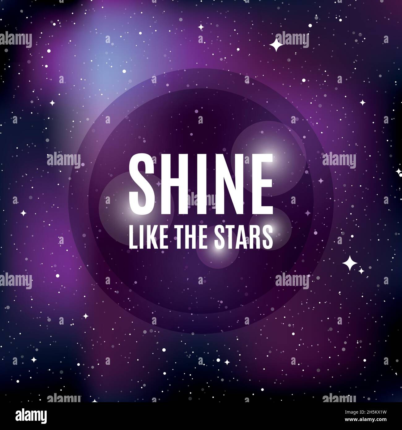 Arriere Plan De L Univers Des Etoiles Citation Shachez Comme Les Etoiles Concept De Galaxie Espace Cosmos Nebuleuse Poussiere Spatiale Illustration Vectorielle Image Vectorielle Stock Alamy